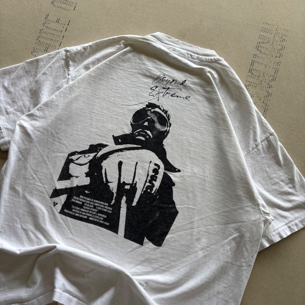 Vintage‎ 90s Beyond Extreme Greg Stump Ski Film T-shirt